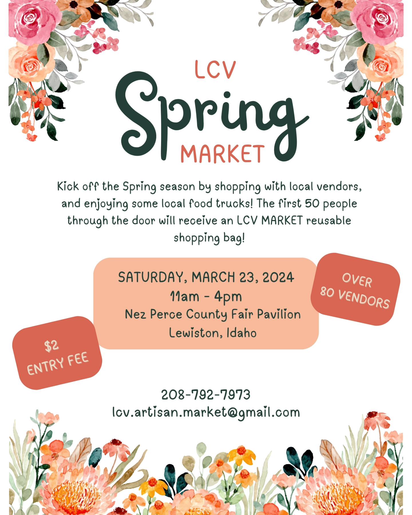 Nez Perce County Fairgrounds > The Fairgrounds > Events Calendar > March