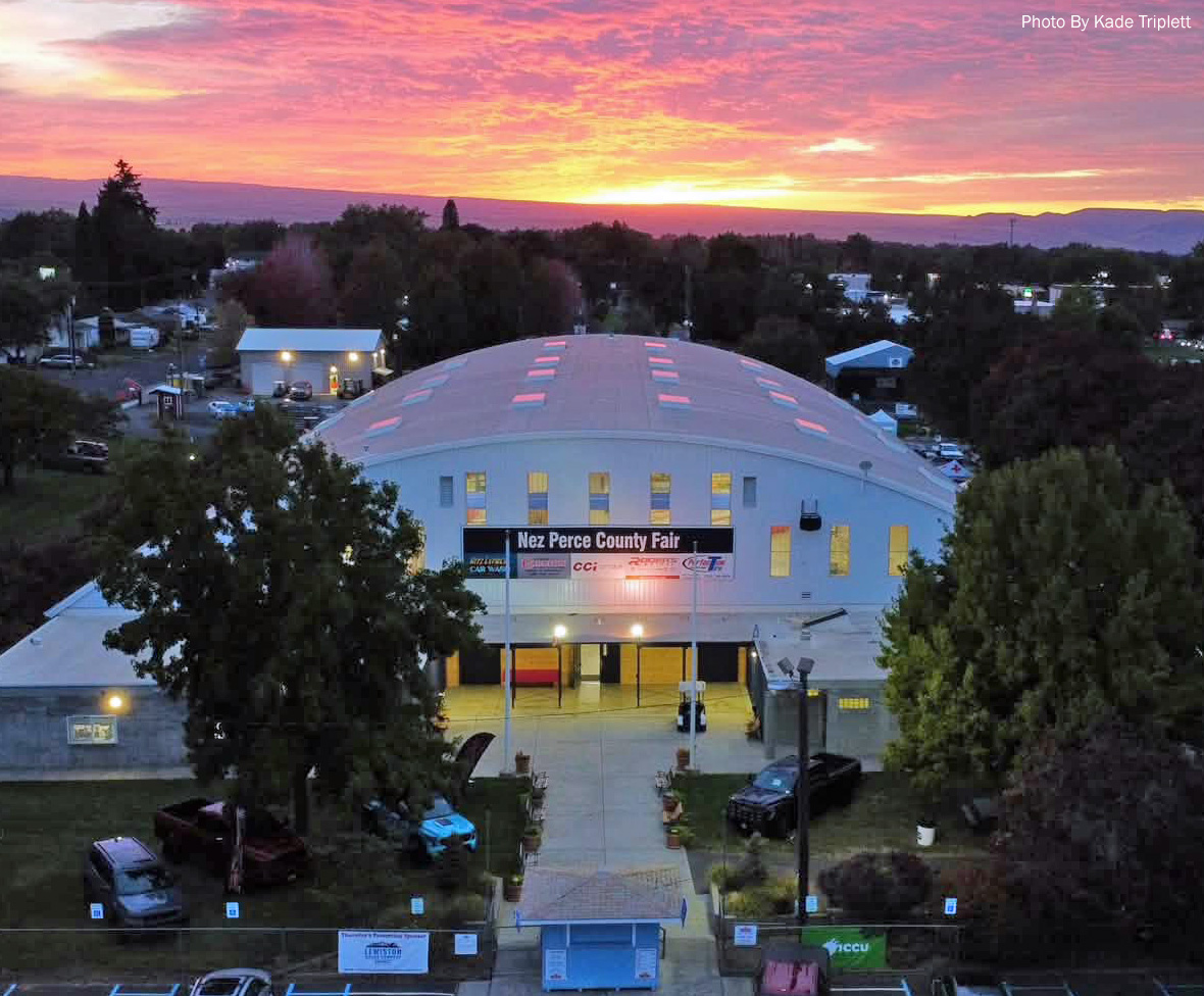 Fair Building sunset Fair Building sunset